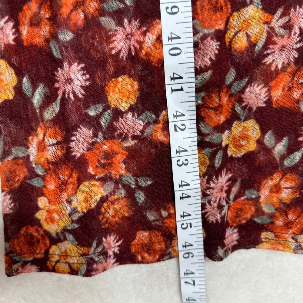 Ember floral mesh